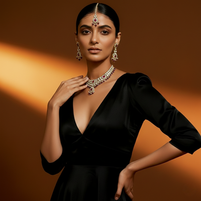 Kundan Stone Choker Set