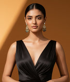 Ornate Multi-Color Drop Earrings