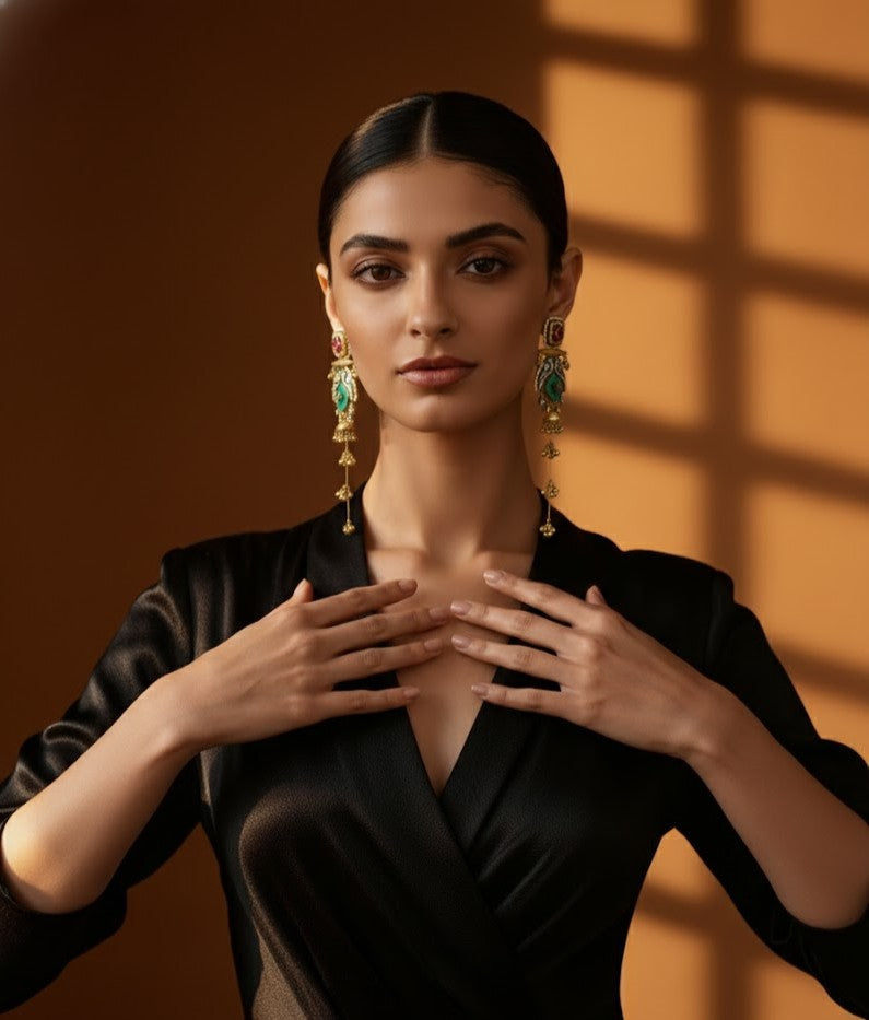 Ornate Royal Heritage Earrings